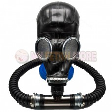 (RB810)Top quality latex rubber Full head conquer gas mask fetish hood accessory breathing control equipment fetish wear